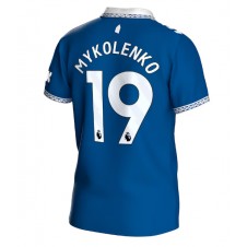 Everton Vitaliy Mykolenko #19 Hemmatröja 2023-24 Korta ärmar